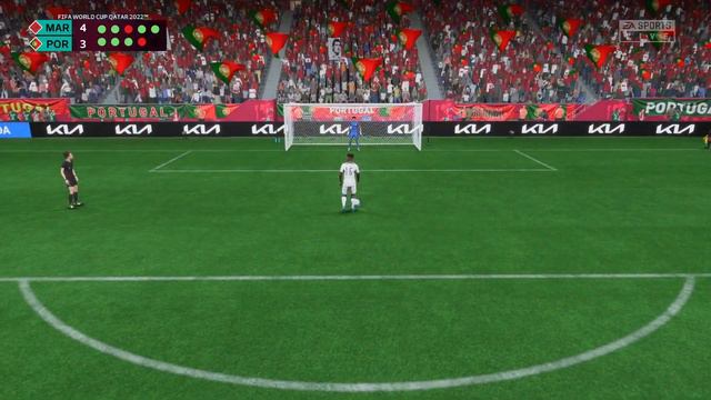 FIFA World Cup | MOROCCO vs PORTUGAL | [Penalty shootout] FIFA 23 смотреть онлайн
