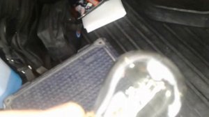 Гранта. При нажатии педали тормоза загорается подсветка