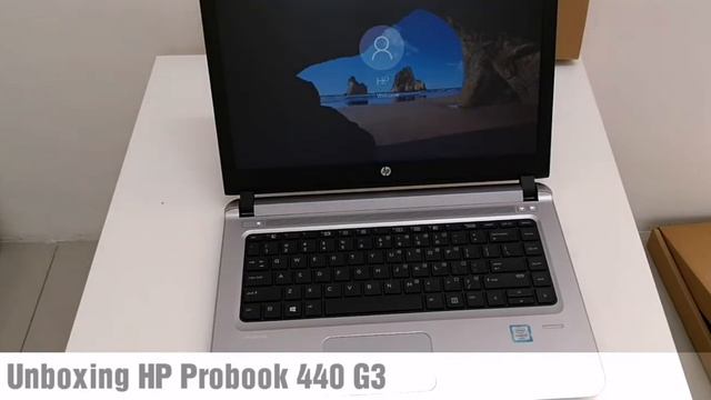 Unboxing HP Probook 440 G3 i5-6000U смотреть онлайн