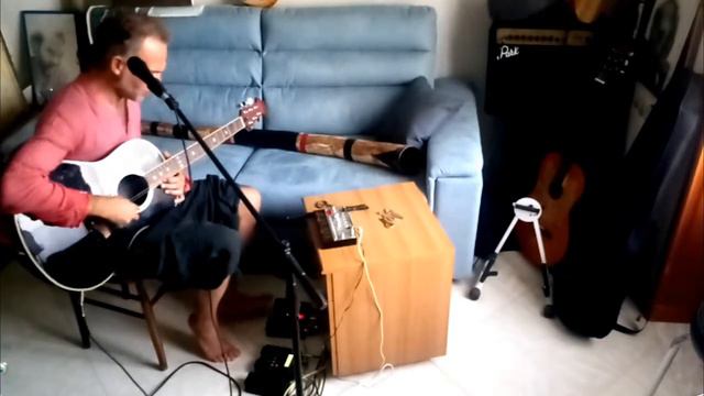 Beautiful Guitar, flute, Jew's harp and Didgeridoo improvvisation Loop - Vittorio Ballato смотреть онлайн