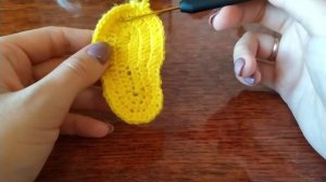 Пинетки крючком. Пинетки крючком для начинающих. Вязание крючком. Вязаные пинетки. тапочки крючком