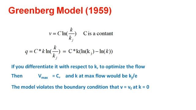 #trafficflowmodeling, #Greenshields, #Greenberg, Macroscopic traffic flow models with examples смотреть онлайн