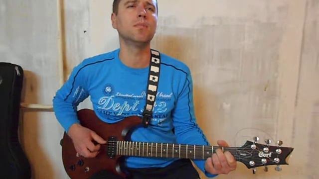 Ніч яка місячна - Михайло Старицький - кавер на гитаре смотреть онлайн