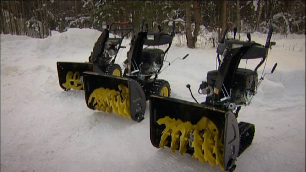 Обзор бензиновых снегоотбрасывателей Champion смотреть онлайн