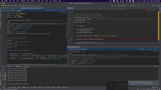 Raylib-PHP Segment Faults смотреть онлайн