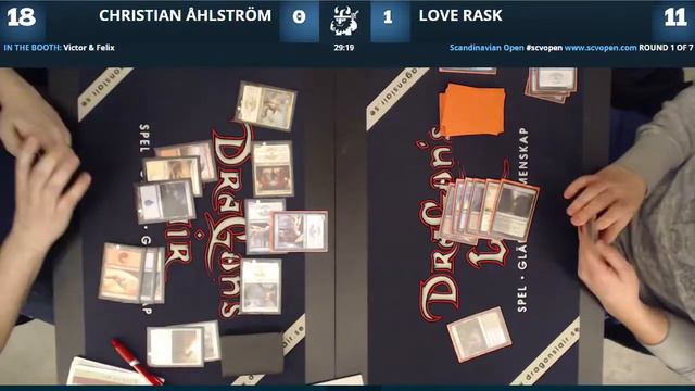 SCV#4 Sealed - Round 1 - Christian Åhlström (Jeskai) vs (B/U/W) Love Rask смотреть онлайн