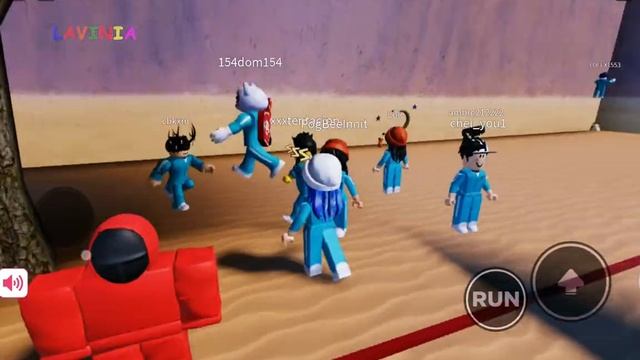 ROBLOX Игра в Кальмара ? Lavinia Роблокс ?