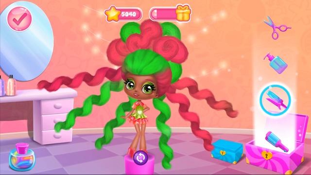 Candylocks Hair Salon App | Style Cotton Candy Hair! смотреть онлайн