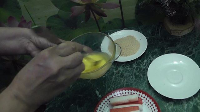 КРАБОВЫЕ ПАЛОЧКИ В КЛЯРЕ #Лучшиерецепты смотреть онлайн