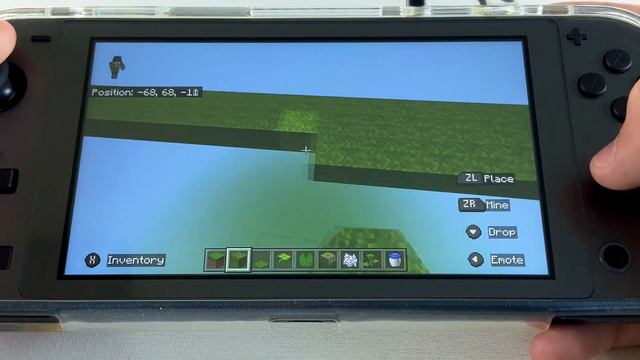 Minecraft 1.19 Valhalla Nintendo Switch Lite gameplay 4k смотреть онлайн