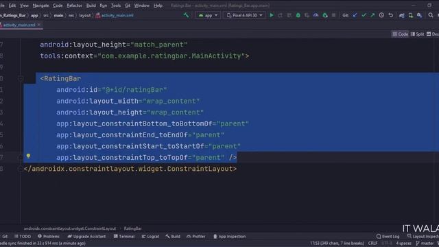 ANDROID - RATING BAR TUTORIAL IN KOTLIN смотреть онлайн