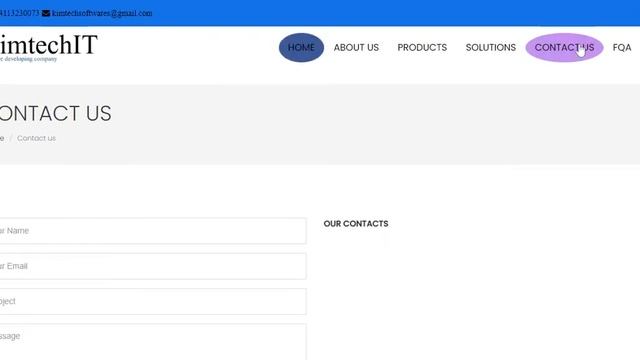 Company Website In Php, JavaScript, Html смотреть онлайн