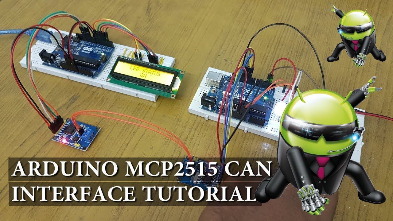 CAN Hacker своими руками пример чтения кан шины с помощью ARDUINO MCP2515 смотреть онлайн