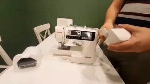 Распаковка швейной машины Janome4120