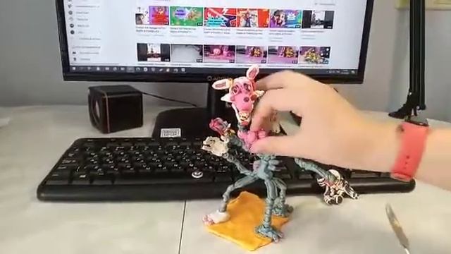 Слепил Мангл из Five Nights At Freddy's 2 и немножко дополнил! #fnaf