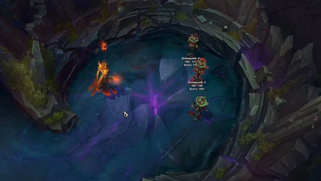 Инфернальный Картус - Обзор Скина Лига Легенд - Infernal Karthus League of Legends смотреть онлайн