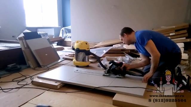 Распил столешницы под варочную поверхность, мойку 80 Lvl. Икеамастер.ру смотреть онлайн