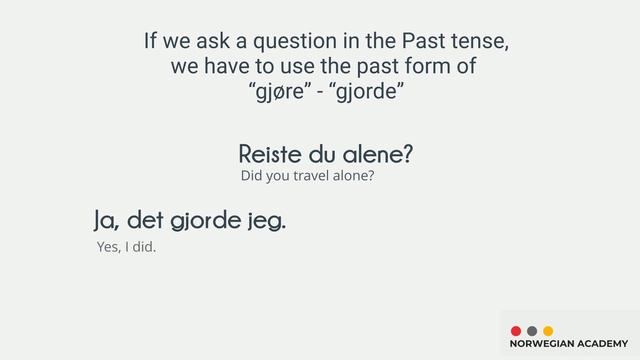 Norwegian lesson: how to answer yes/no questions in Norwegian смотреть онлайн