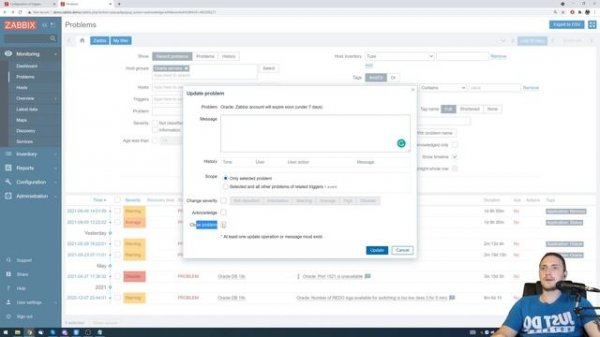 ZABBIX - How To Close Problem