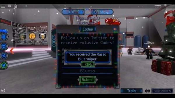 [CODE] HOW TO GET THE RUSSO BLUE SNIPER | Roblox Duck Dash