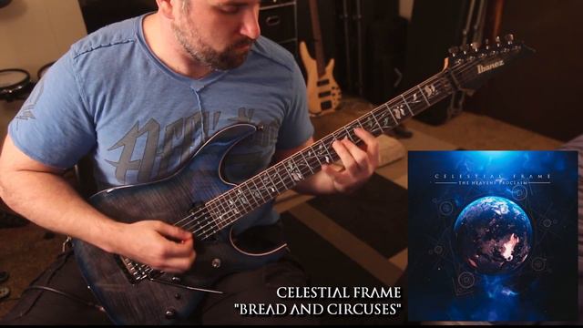 Ibanez RG8520 - Celestial Frame - Bread and Circuses playthrough смотреть онлайн