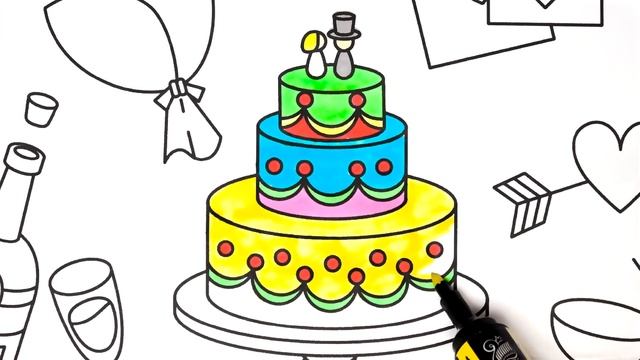 Drawing & Coloring Wedding Set | Art Box смотреть онлайн