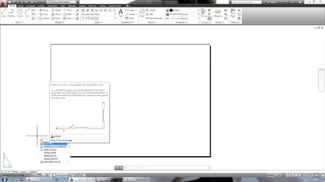 AutoCAD 2013 tutorial - How to add a border to your page смотреть онлайн