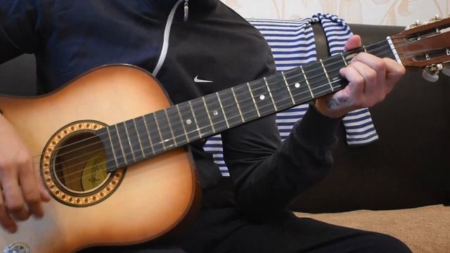С днём ВМФ! COVER на гитаре - я пью до дна за тех кто в море смотреть онлайн