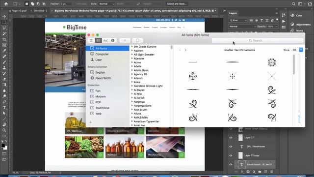 How to Replace a Font in a Photoshop File смотреть онлайн