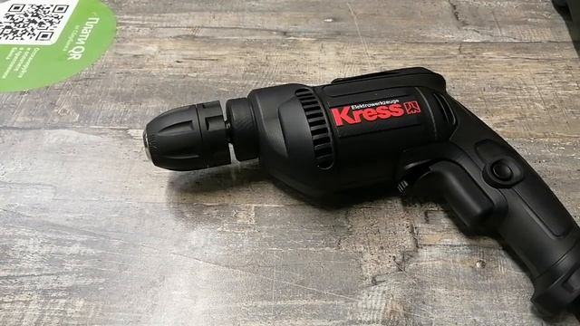 Дрель kress ku110 410 Вт электрическая смотреть онлайн