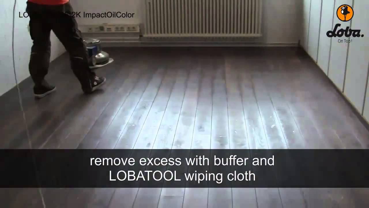 Масло для паркета LOba HS 2K ImpactOil смотреть онлайн