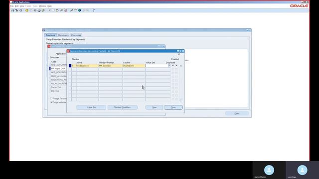 Oracle Functional Financials - R12 Chart of accounts 1 смотреть онлайн