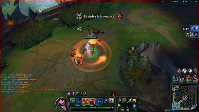 Big C Plays League of Legends! LoL Dr. Mundo Gameplay - I Get Fed - Dr. Mundo Overpowered! смотреть онлайн