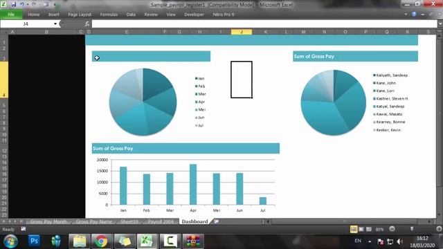 Cara Mudah Membuat dashboard Excel #11 смотреть онлайн