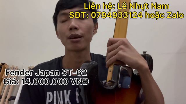 Giới thiệu Fender Japan ST-62. Giá 14 triệu. Sound rất hay ạ смотреть онлайн