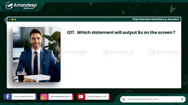 Top 29 Php Interview Questions & Answers | Php MCQ ? | Php Online Test ? | eu1wa9t | amandeep bindr смотреть онлайн