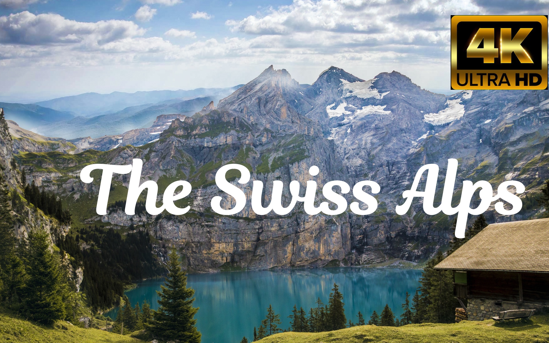 Швейцарские Альпы 4K - 30-минутный расслабляющий фильм с успокаивающей музыкой смотреть онлайн