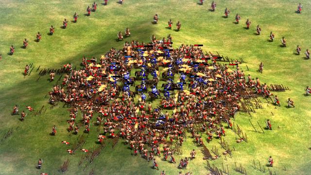 Machine Gun Genitours Stand Ground Against Karambit Warriors Swarm | AoE II: Definitive Edition смотреть онлайн