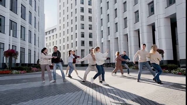 Парный танец хастл от учеников студии Alpha Dance смотреть онлайн