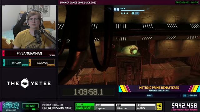 Metroid Prime Remastered by Samura1man in 1:56:18 - Summer Games Done Quick 2023 смотреть онлайн