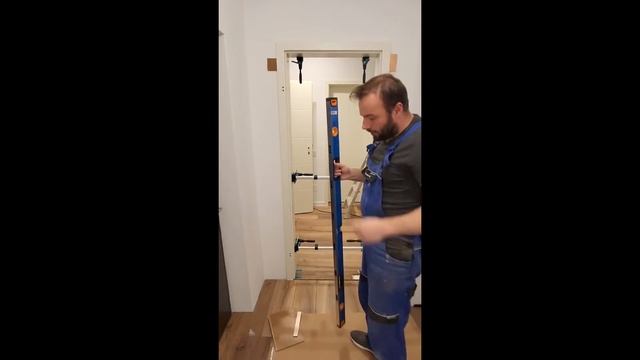 How to hang doors using Wolfcraft PRO Door frame assembly kit Pertura Perla 05 Hornbach смотреть онлайн