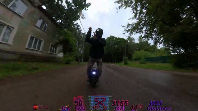 Суета на моноколёсах. Падение Александра с моноколеса. смотреть онлайн