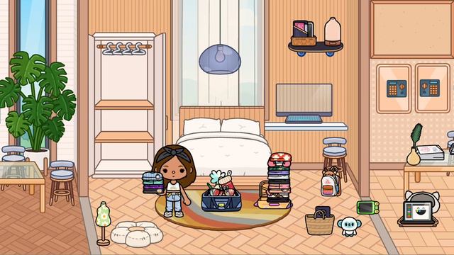 ТОКА БОКА переезд разбираем вещи😯