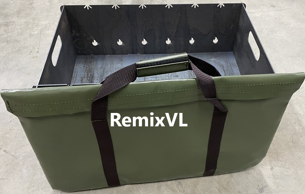 Магазин RemixVL: Видео Мангал + сумка разборный складной толщина 2мм "RemixVL" смотреть онлайн