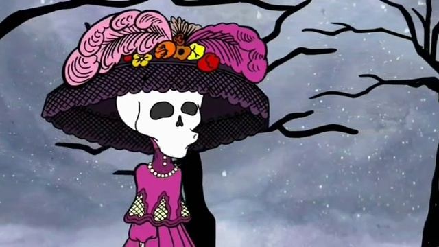 Calaveras animadas - La Catrina en Día de Muertos смотреть онлайн