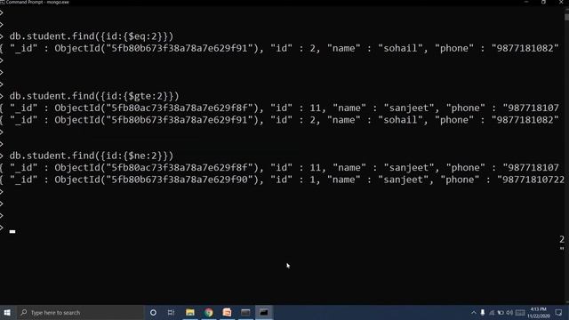 #6 MongoDB Fetch Documents смотреть онлайн