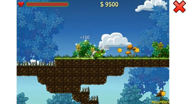 Лягушка путешественница мультик игра собирать монетки Frog traveler cartoon game to collect coins смотреть онлайн