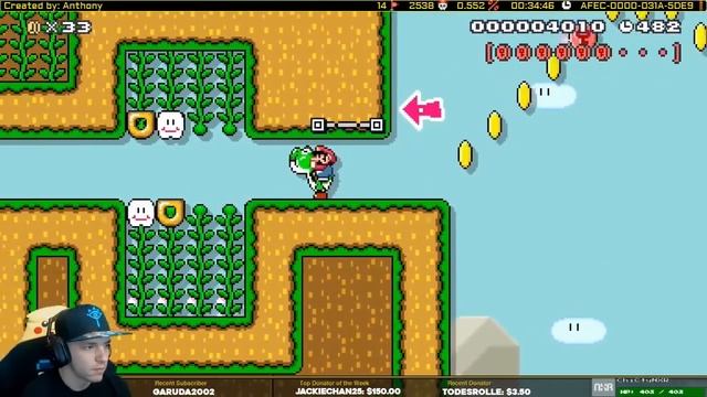 We're Not Going To Fail... We Failed: Mario Maker смотреть онлайн