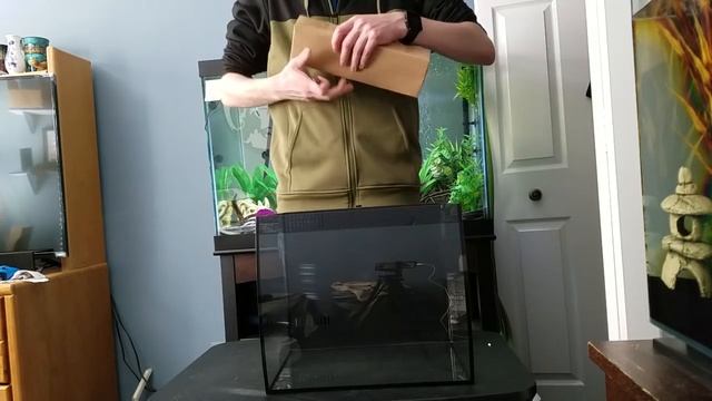 Fluval Flex fish tank aquarium Unboxing