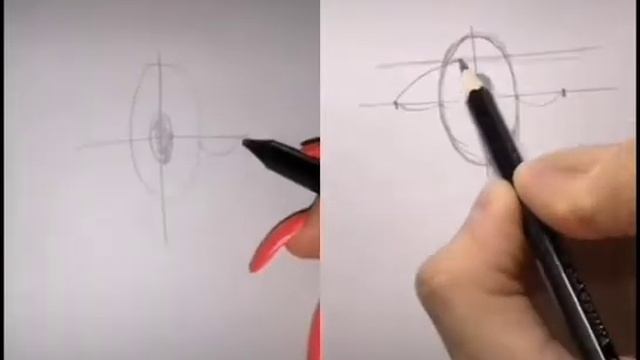 Учимся рисовать глаз #глаз #рисуноккарандашом #аниме #рек #челлендж смотреть онлайн